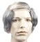 The Costume Center Black and Beige Bald Comb Over Halloween Wig Costume Accessory - One Size